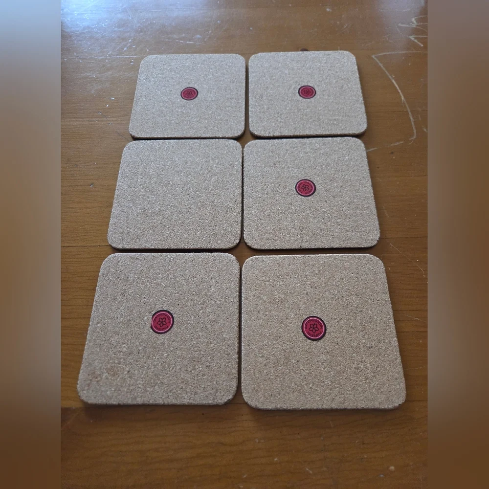 Pimpernel Poinsettia Coasters (6 In Box) Coasters Are In Excellent Condition